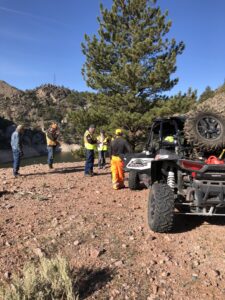 Rental UTVs for exploration work